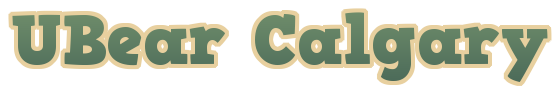 Text Icon That Reads UBear Calgary